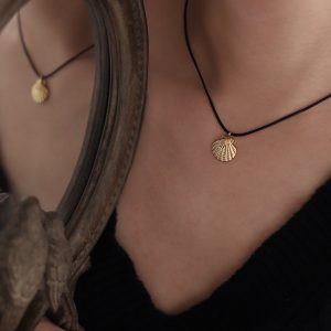Gold Shell Necklace