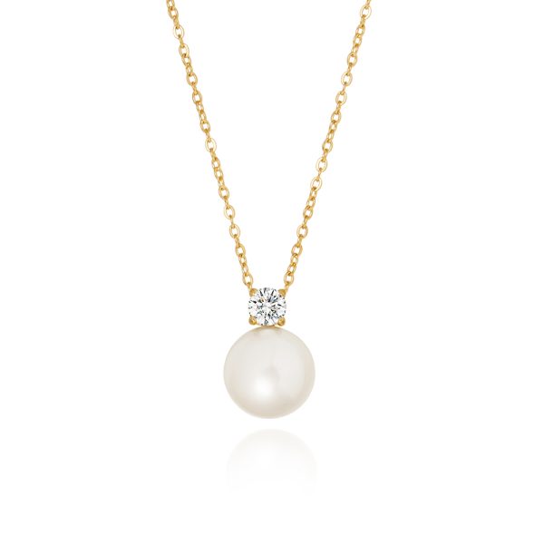 Perfume Pearl Charm Necklace - Image 4
